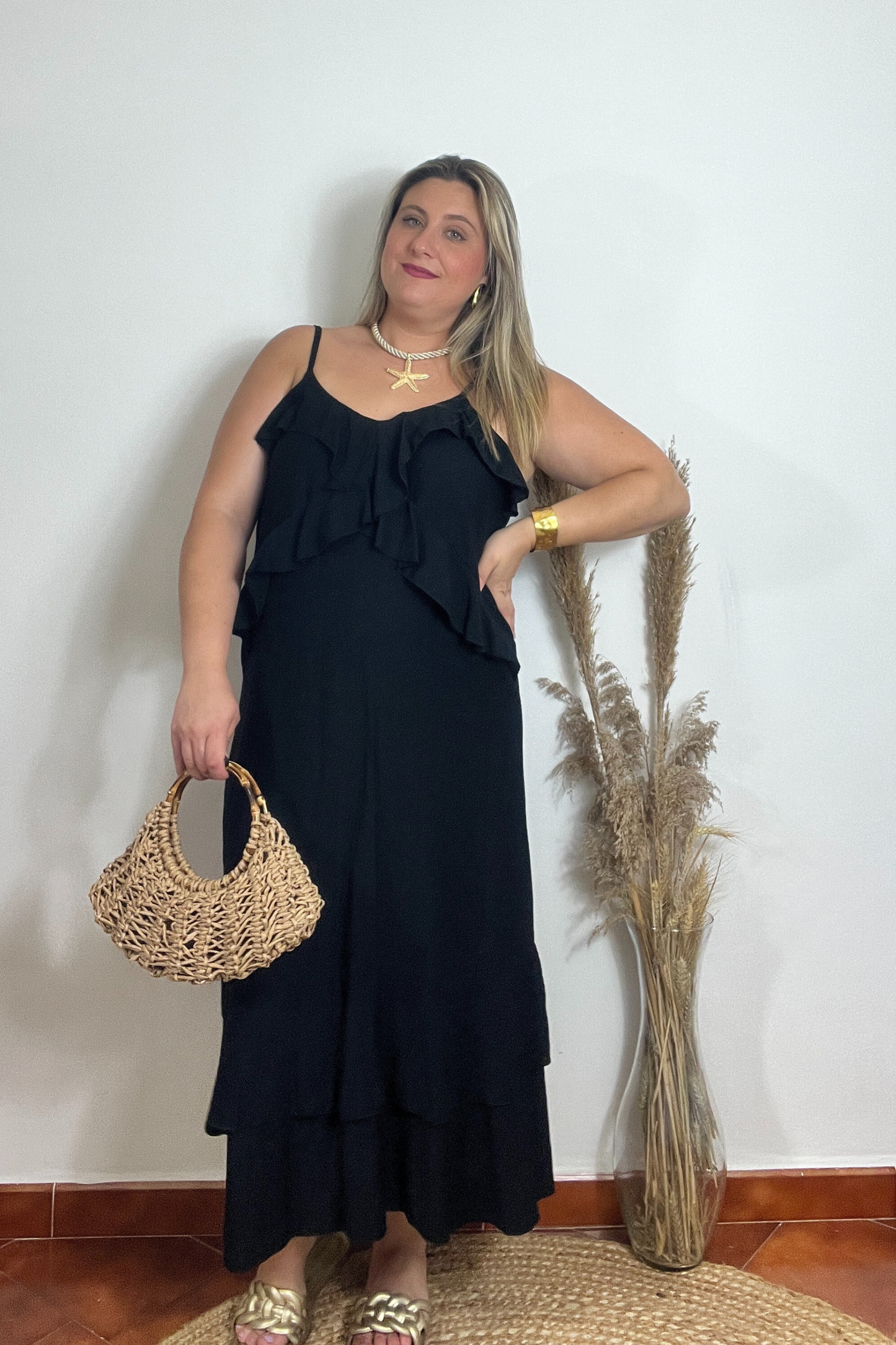 Vestido Algarve Azul