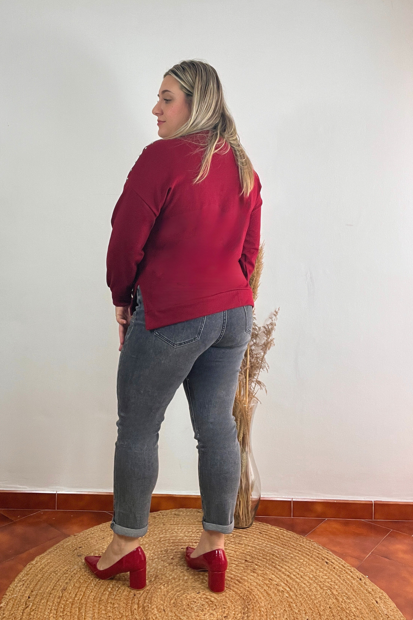 Pantalon Silver Gris