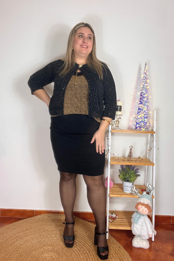 Falda Tubo Negra