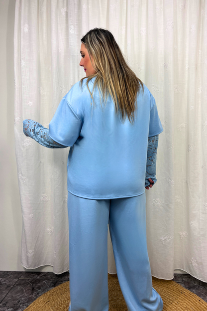 Conjunto deportivo encaje