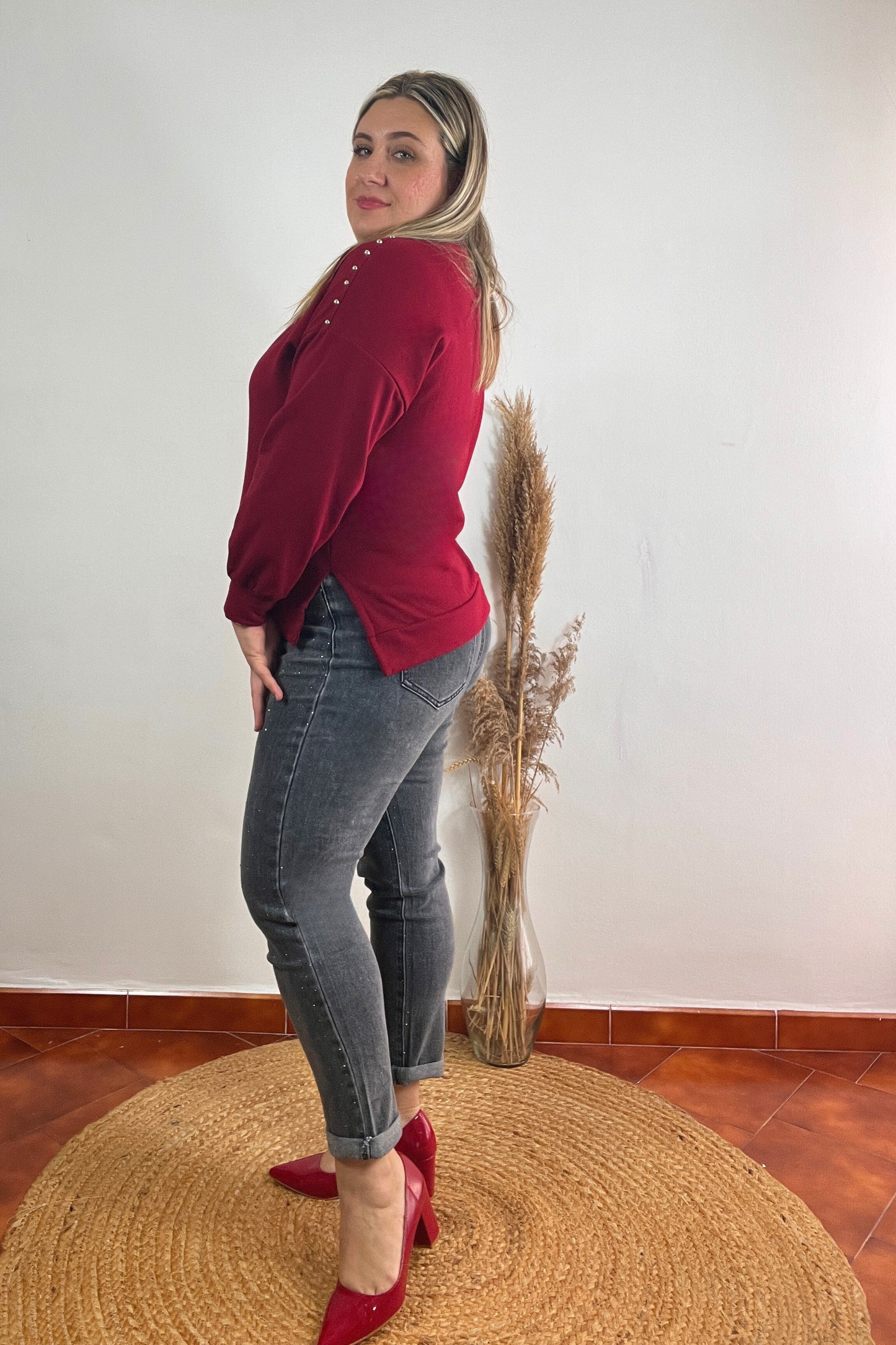 Pantalon Silver Gris