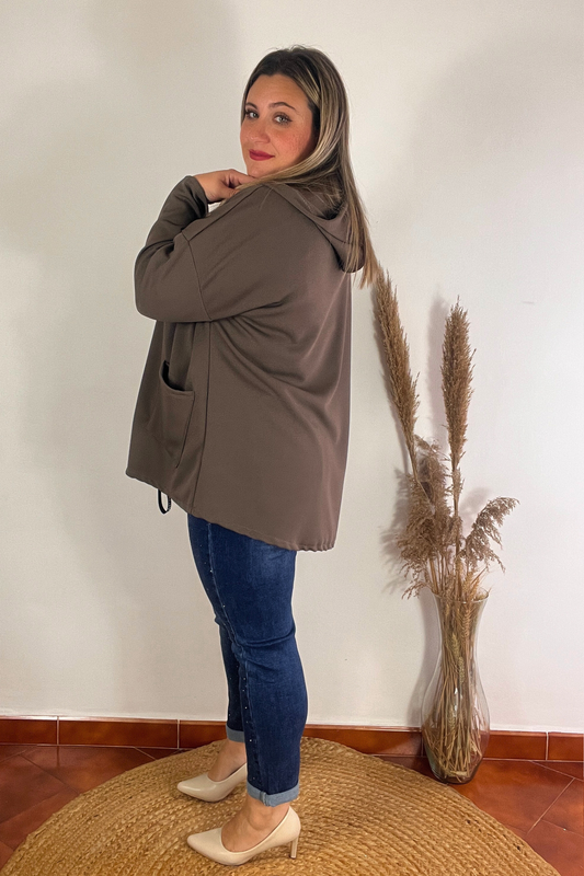 Chaqueta Templanza Marrón