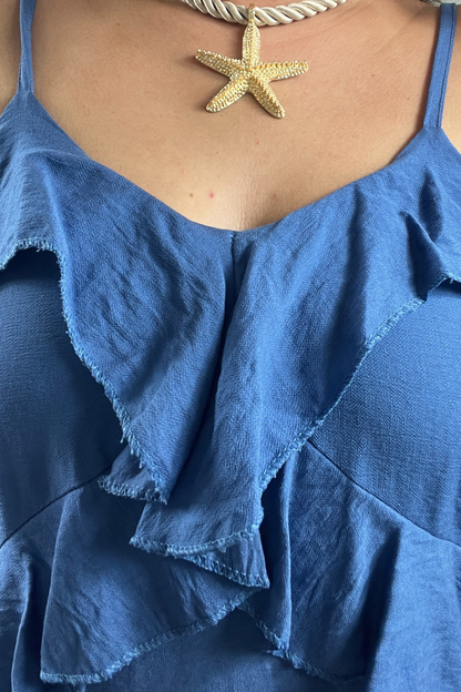 Vestido Algarve Azul