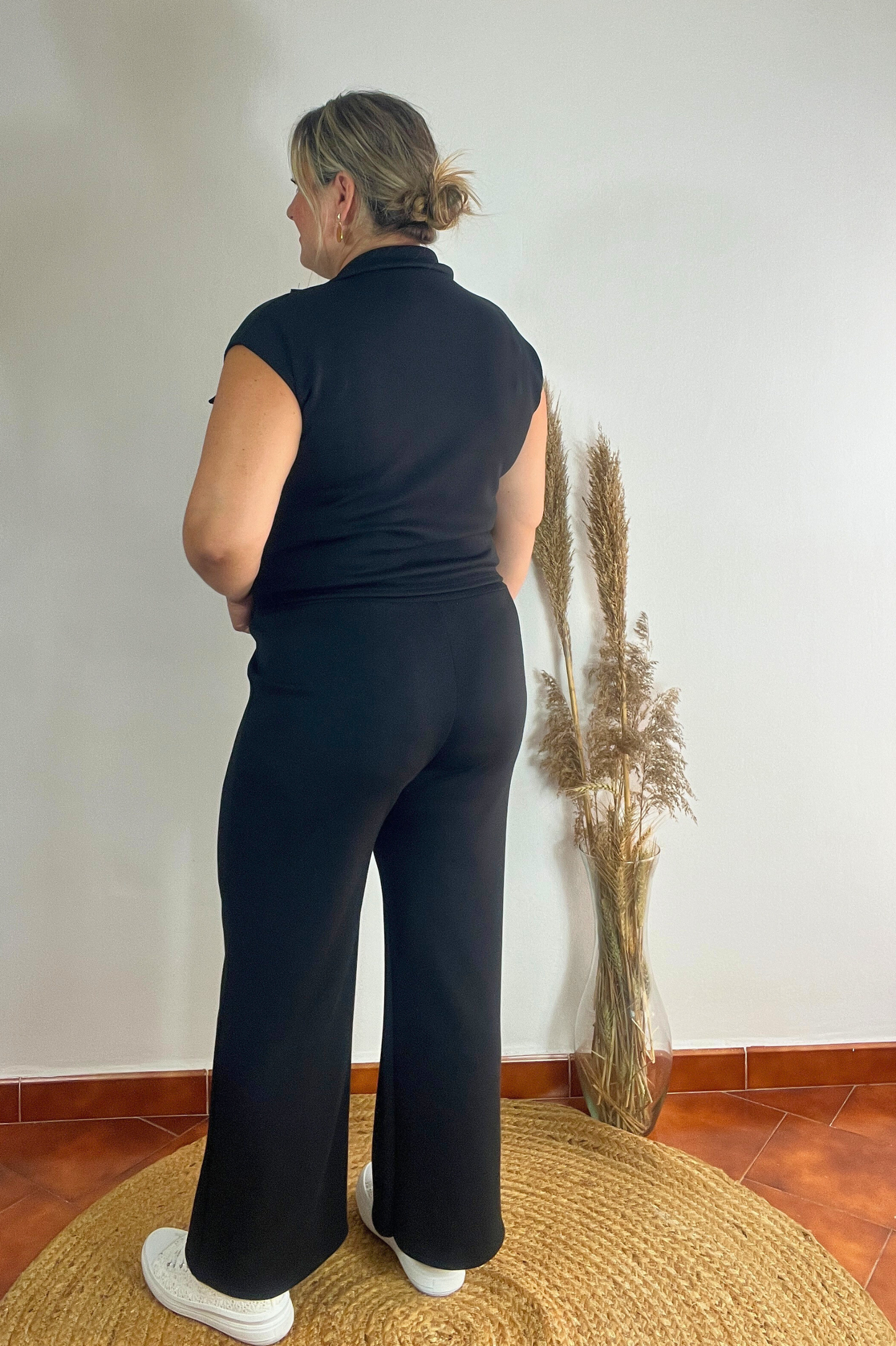 Conjunto Ruana Negro