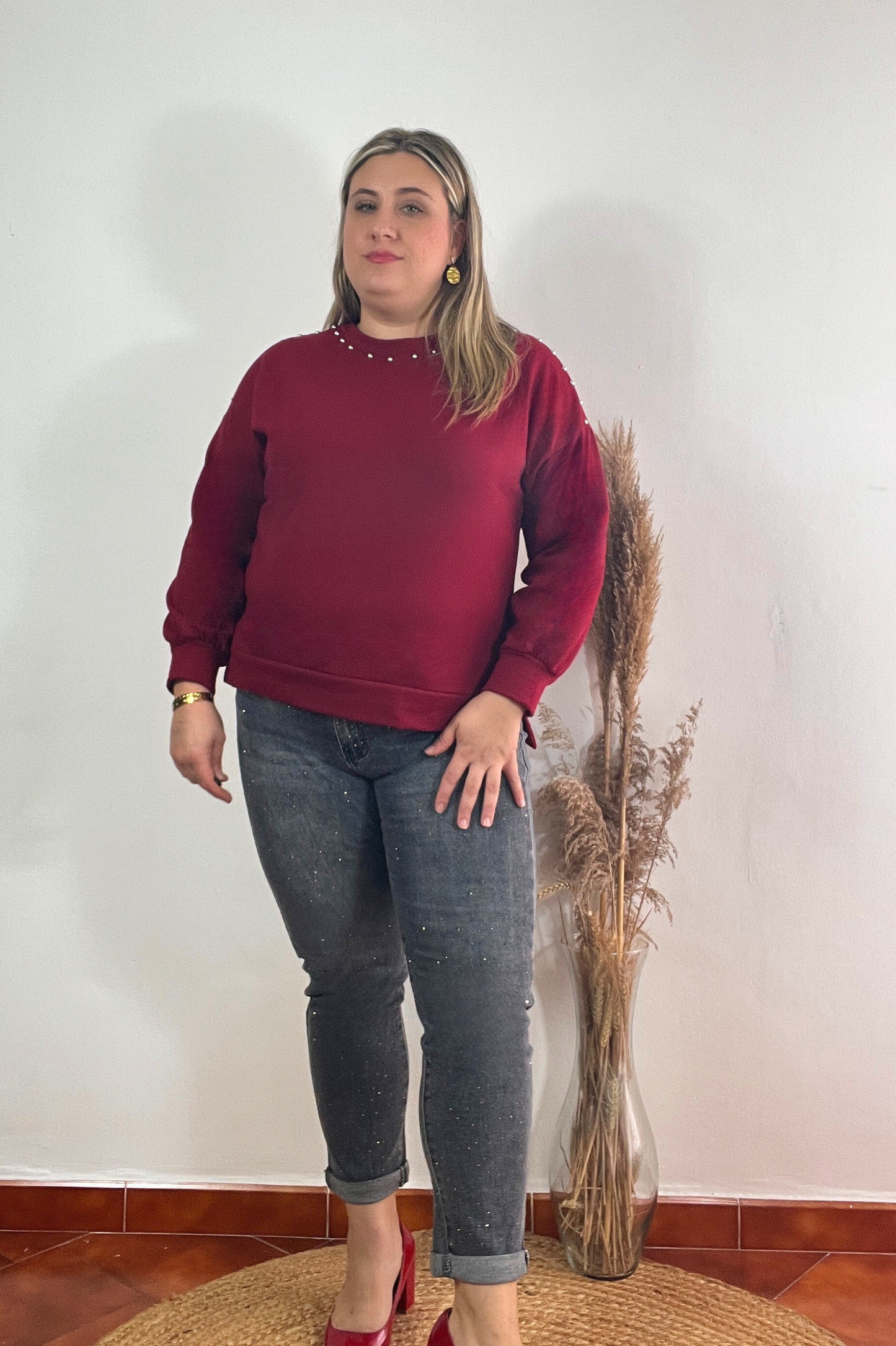 Pantalon Silver Gris