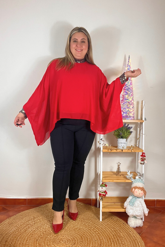 Blusa Aire Roja