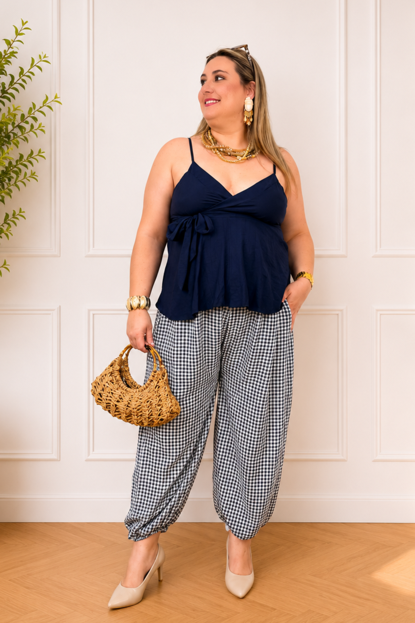 Pantalón Susi Vichy