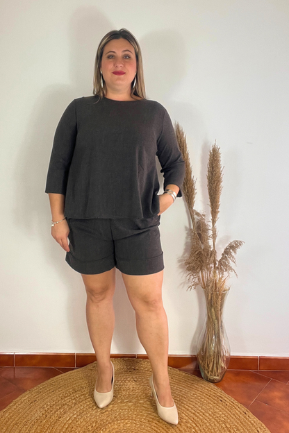 Conjunto Bruma – Marrón Chocolate