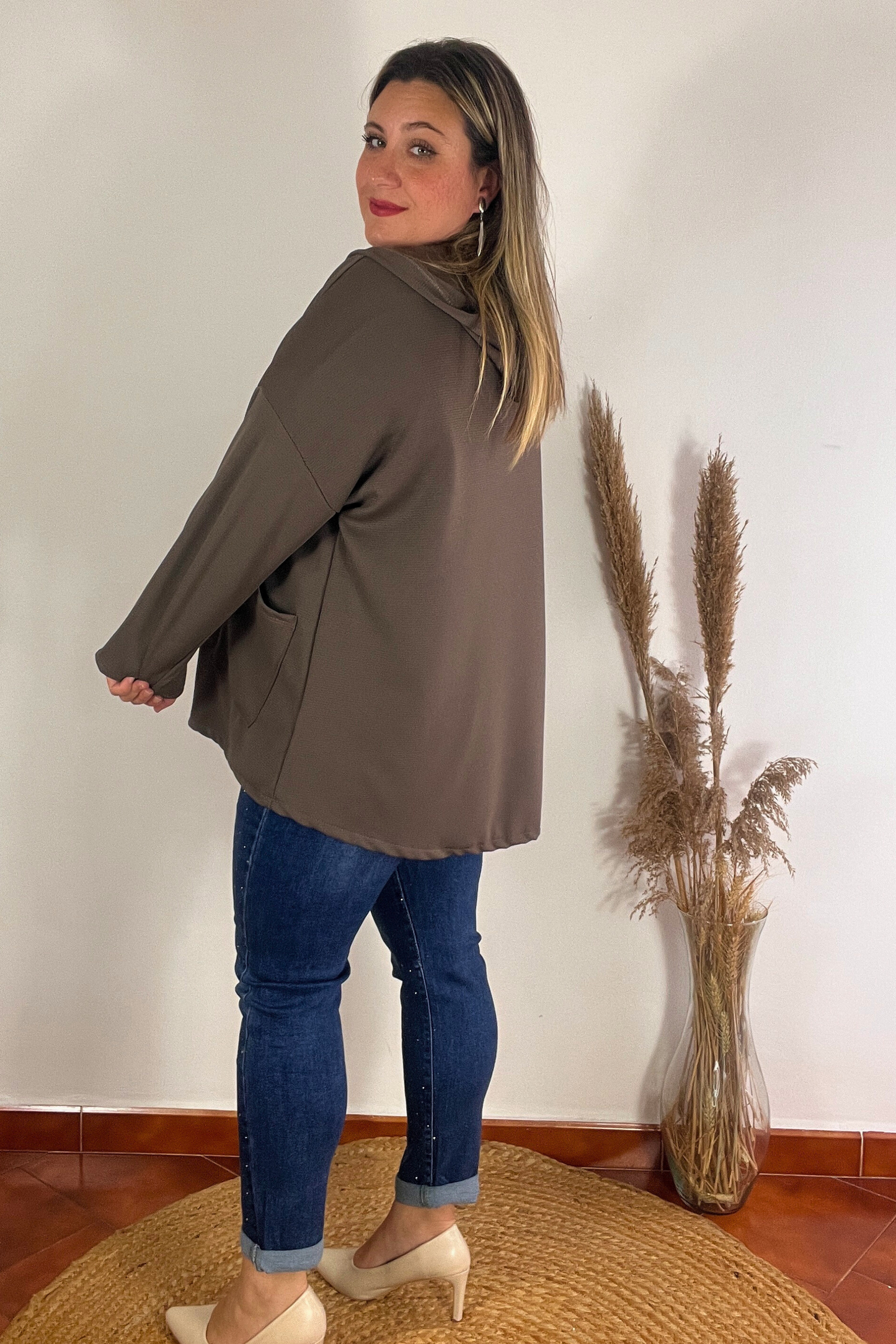 Chaqueta Templanza Marrón