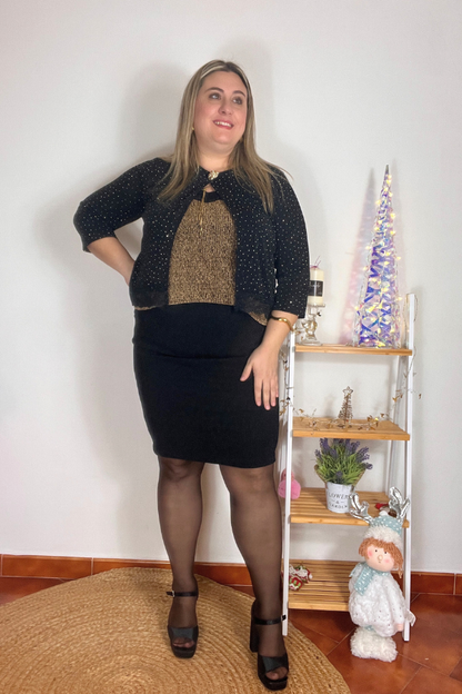 Falda Tubo Negra