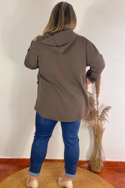 Chaqueta Templanza Marrón