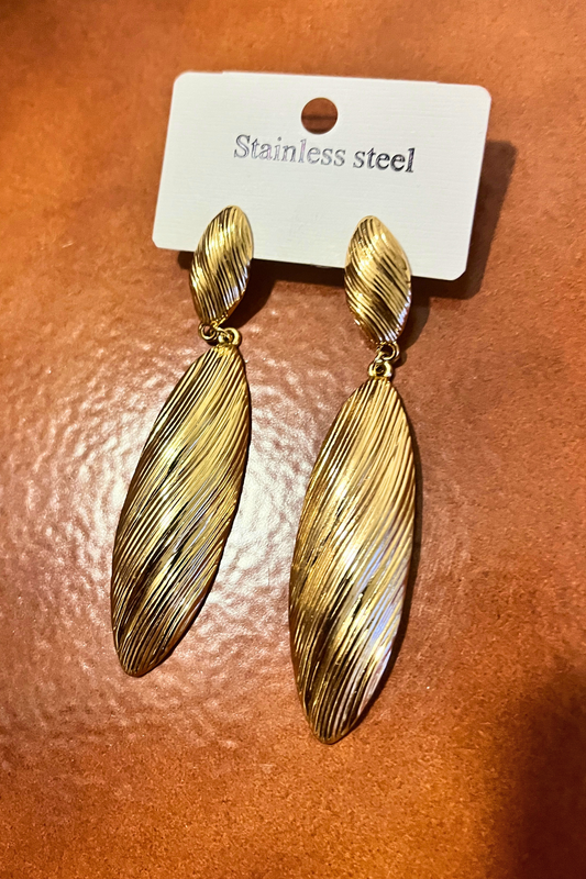 Pendientes Evania dorados