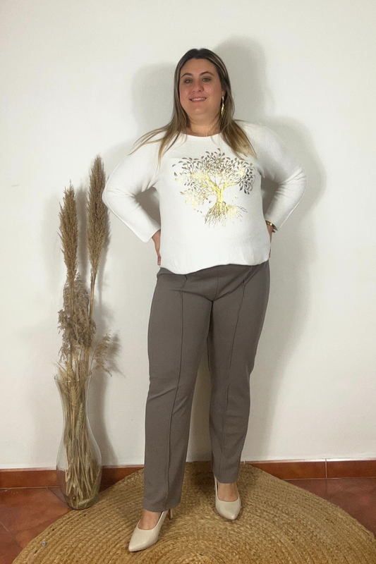 Pantalon Zafiro Beige